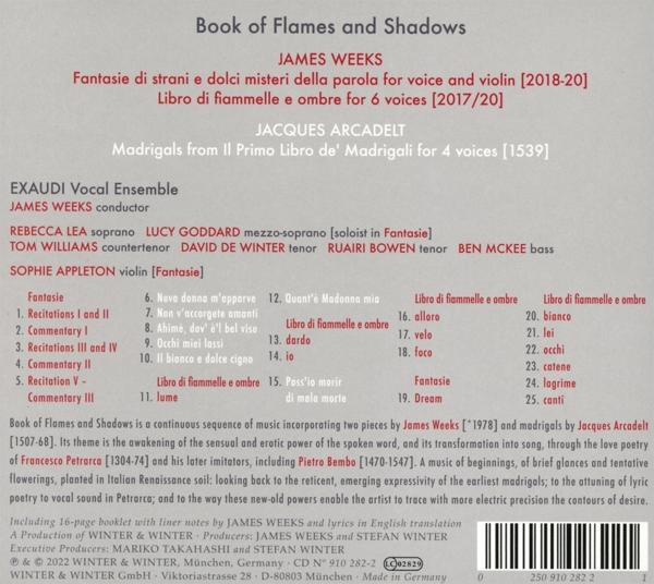 Exaudi - Book Of Flames And Shadows  - (CD)