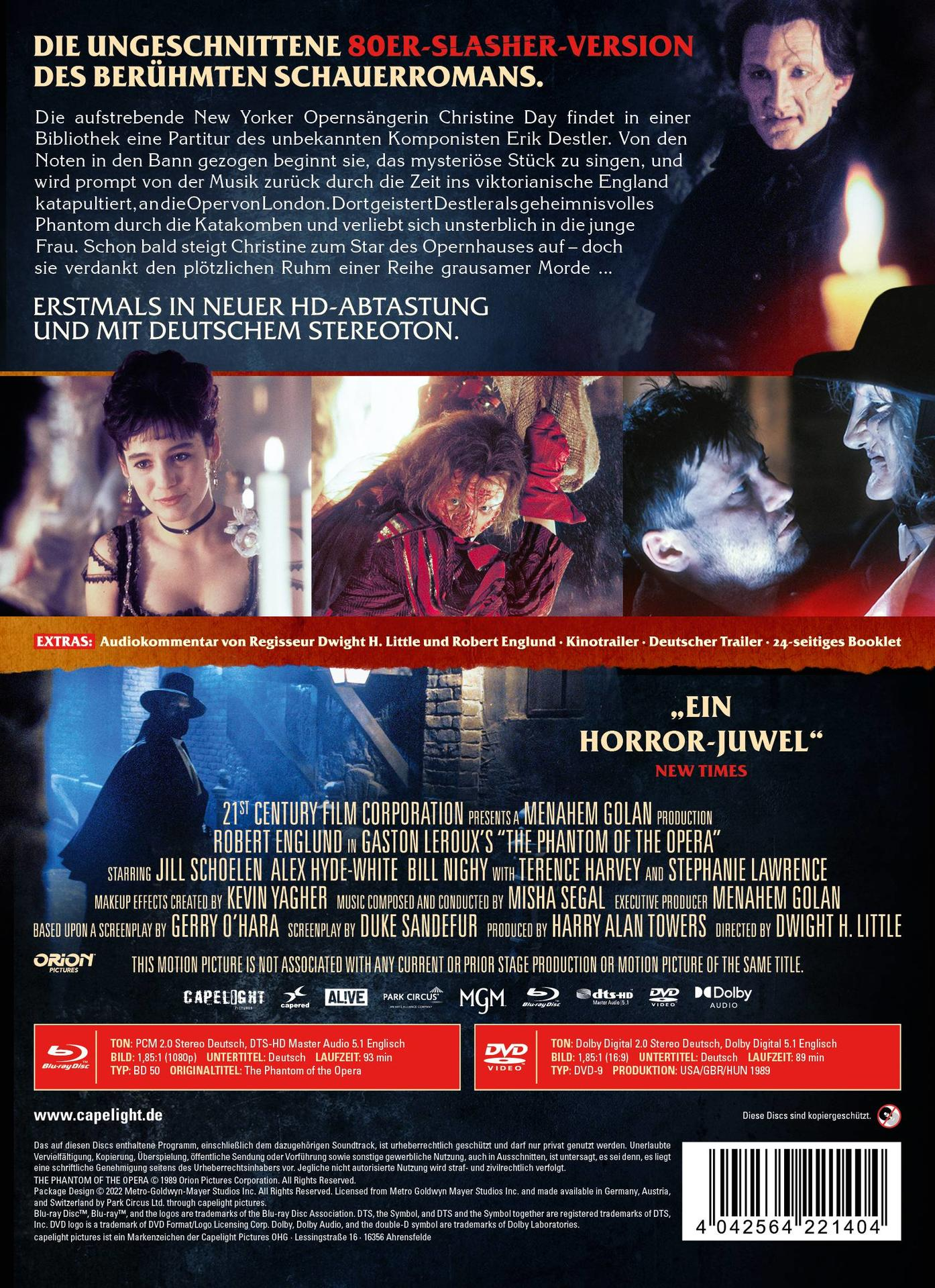 the Blu-ray Opera + DVD Phantom of