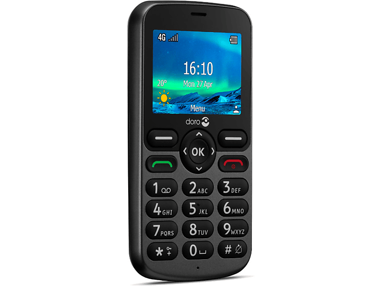 Doro Gsm 5860 4g Zwart (8209)