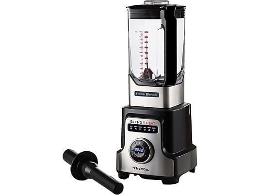 ARIETE 578 Power - Multifunktionaler Power Blender (Schwarz/Silber)