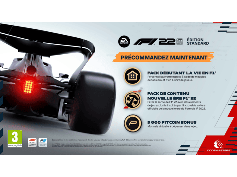 F1 2022 UK/FR PS4 PlayStation