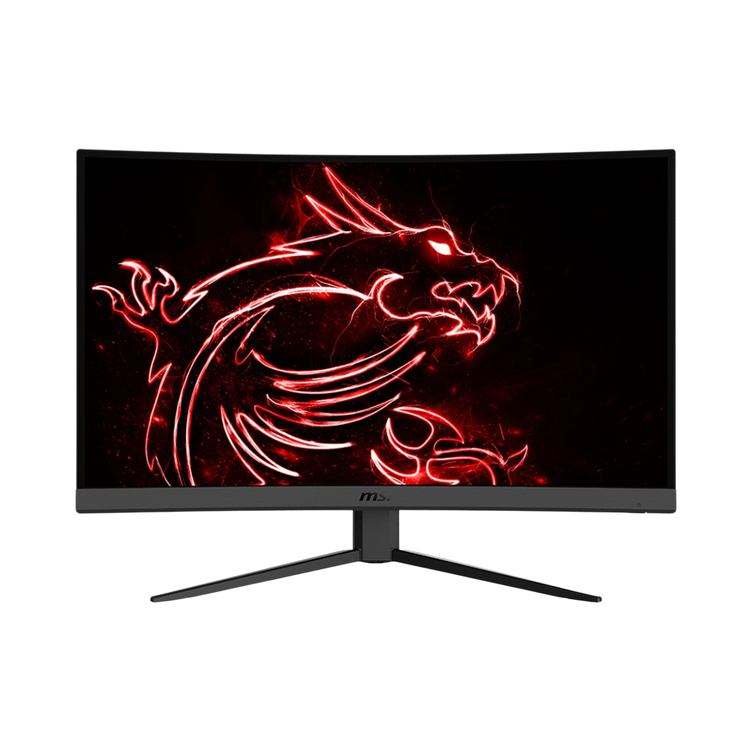 Monitor gaming - MSI Optix G27C4, Curvado, 27 ", Full-HD, 1 ms, 165 Hz, DP 1.2/ HDMI 1.4, Jack 3.5 mm, Negro