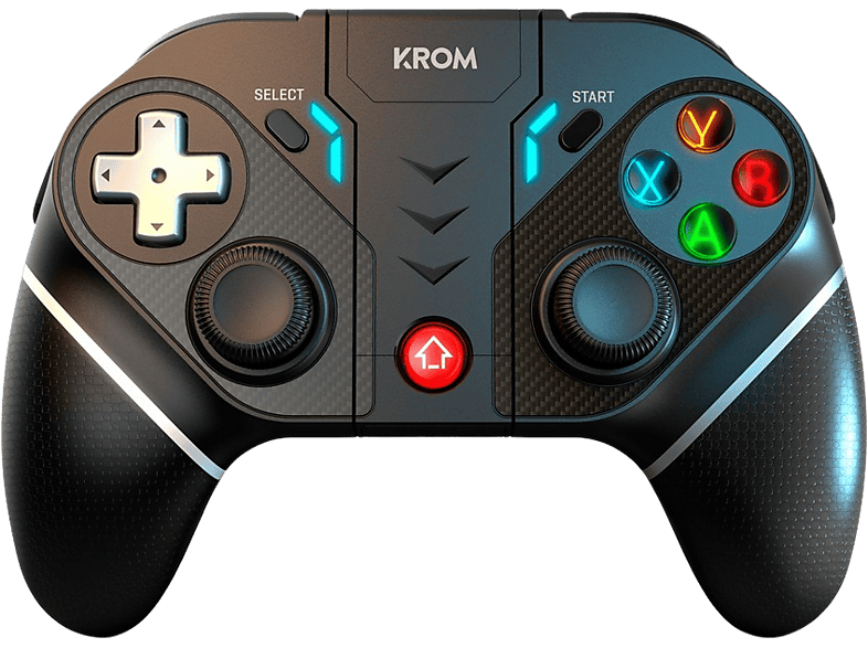 Mando Gamepad Krom key USB PC PS3 Negro