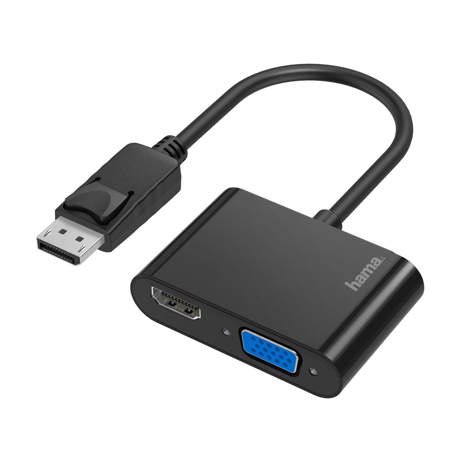 Adattatore 2in1 Display Port / VGA + Hdmi Hama