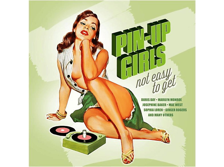 VARIOUS - Pin-Up Girls II-Not Easy To Get-Magenta Transp  - (Vinyl)