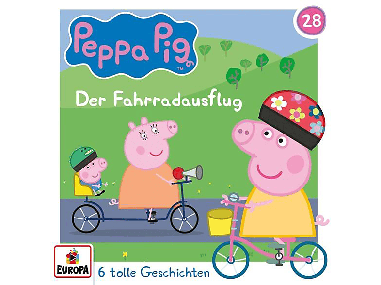 Peppa Pig Hörspiele - Folge 28: Der Fahrradausflug  - (CD)