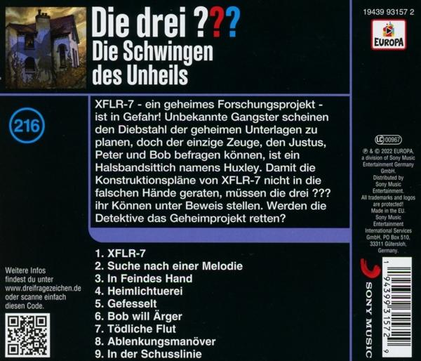 CD-Cover mit Text und Hausillustration, auf blau-weißem Hintergrund.