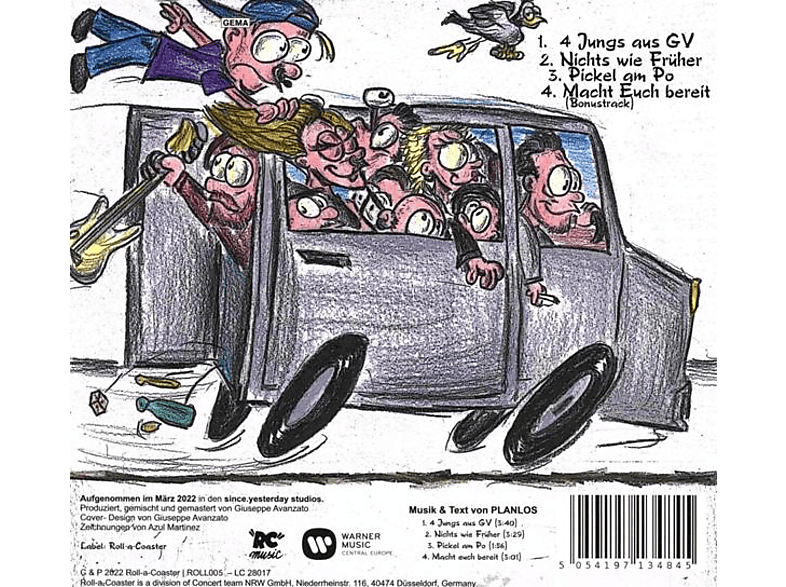 Thumbnail - Planlos - Nichts wie früher(EP) (CD)