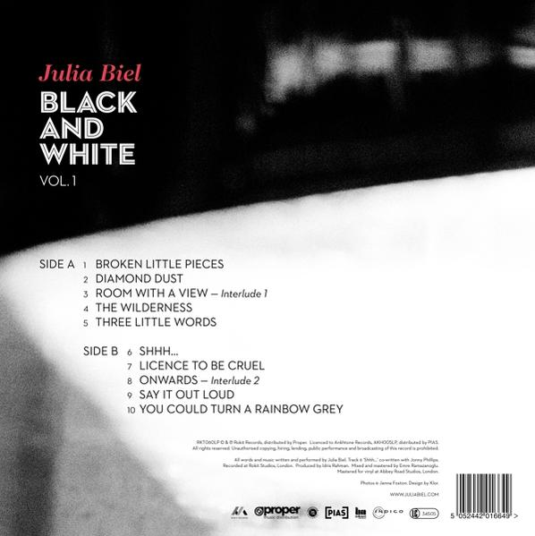 Julia Biel - Black And White  - (Vinyl)