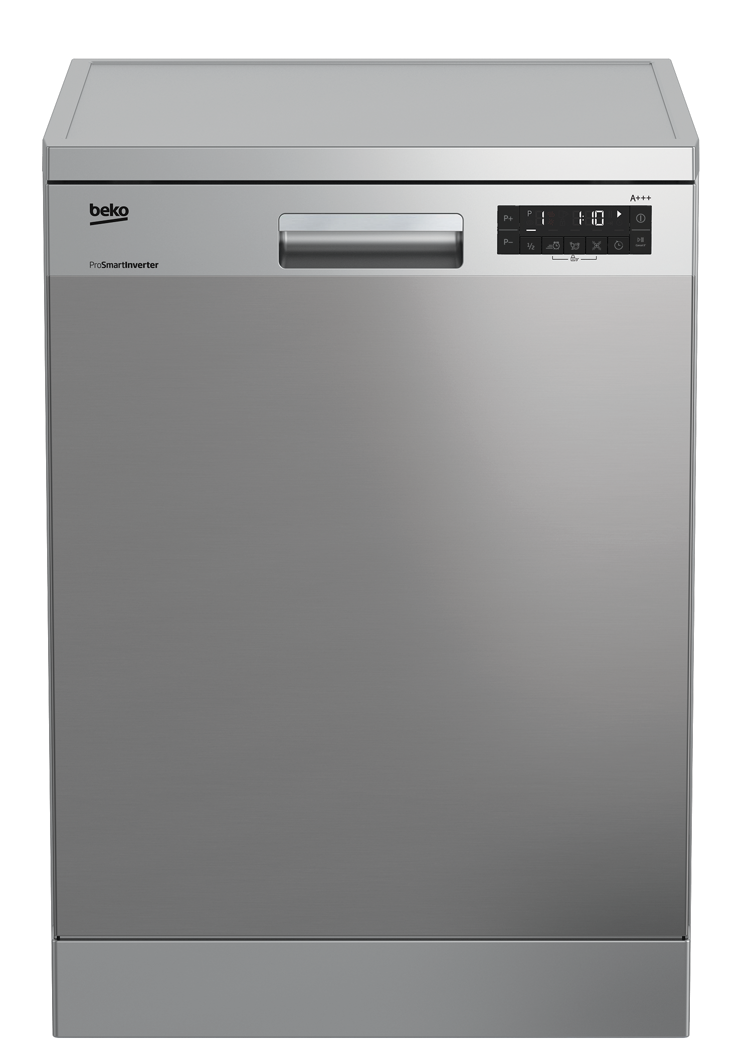 Lavavajillas - Beko DFN28430X, 9.5 l, 14 servicios, 8 programas, 59.8 cm, Libre instalación, Inox