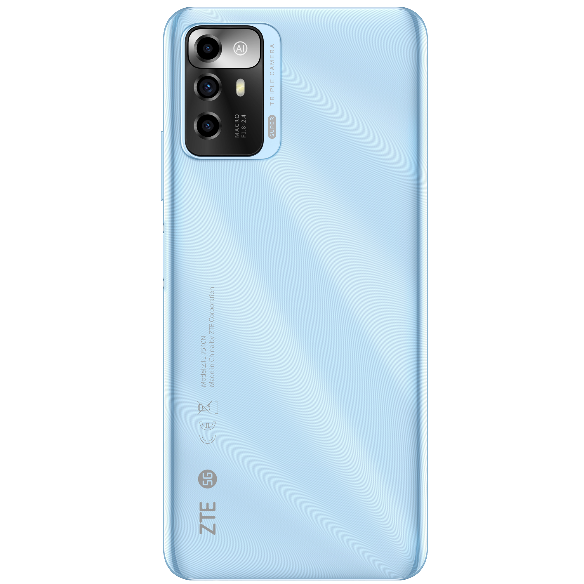 5G Dual Blade ZTE GB Blau SIM 64 A72