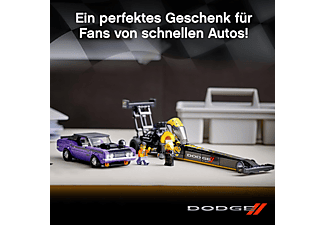 LEGO Speed Champions 76904 Mopar Dodge//SRT Dragster & 1970 Dodge Challenger Spielset, Mehrfarbig