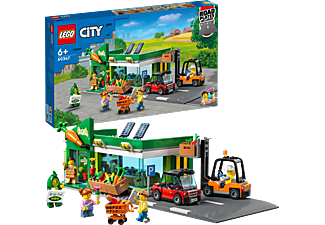 LEGO City 60347 Supermarkt Bausatz, Mehrfarbig