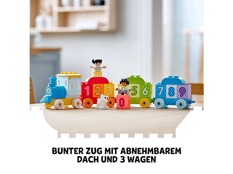 Thumbnail - LEGO DUPLO 10954 Zahlenzug – Zählen lernen Bausatz, Mehrfarbig