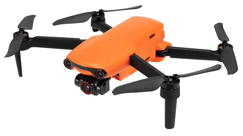 AUTEL EVO Nano+ drón, narancssárga