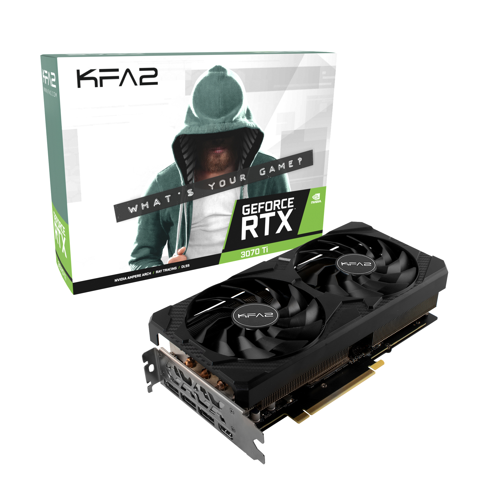 KFA2 GeForce RTX™ 3070 TI 1-Click OC 8GB (37ISM6MD4COK) (NVIDIA, Grafikkarte)