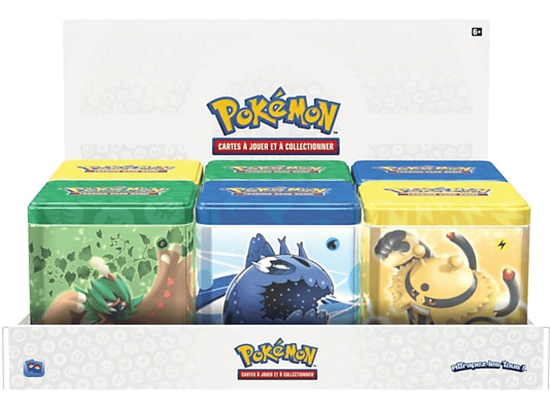 POKEMON Tin Cube Pokémon 3 Boosters FR 02/2022