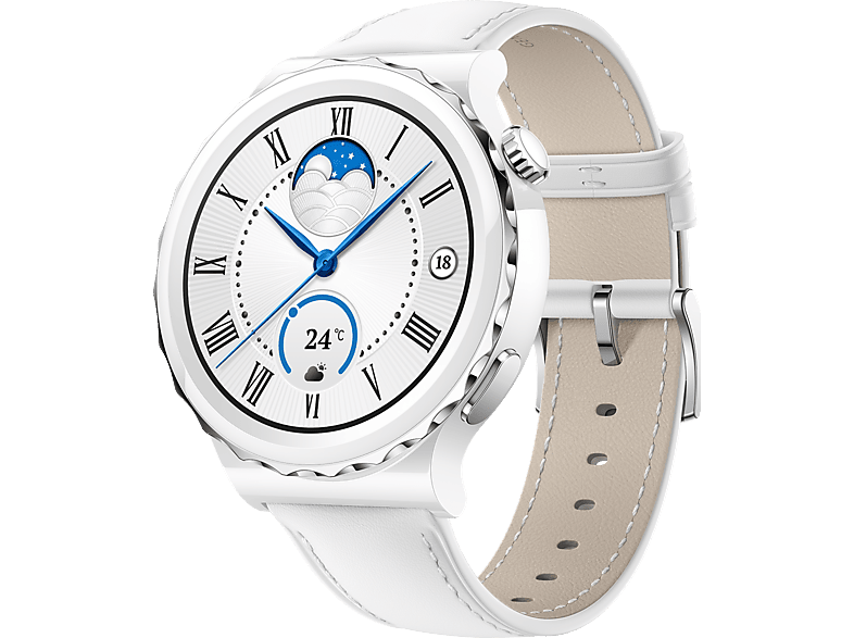 Huawei Watch Gt3 Pro 42mm White Leather