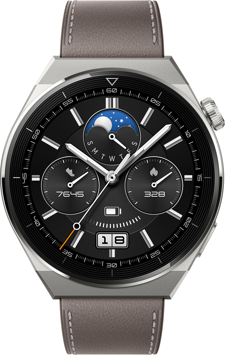 HUAWEI Watch GT3 Pro 46mm Grey Leather