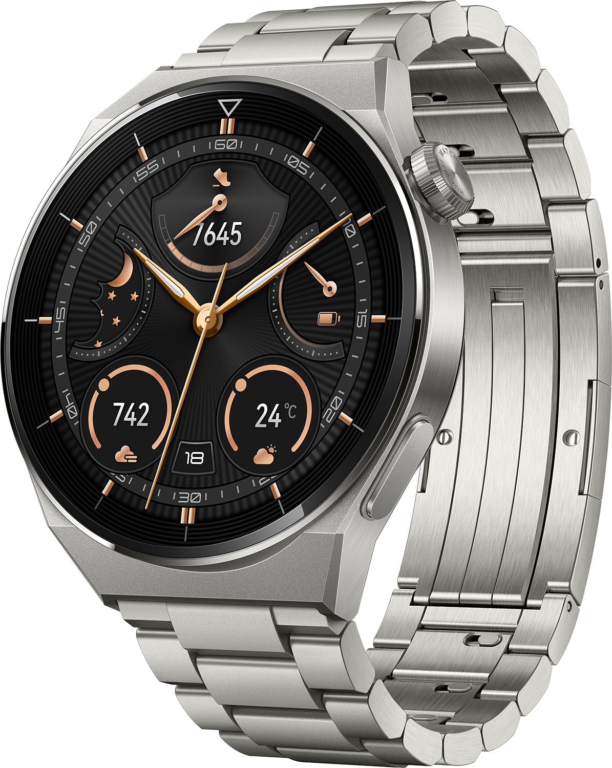 HUAWEI Watch GT3 Pro 46mm Titanium Strap