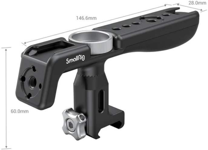 SMALLRIG Leichter NATO- Top Handle (mit NATO-Schnellverschlussrail)