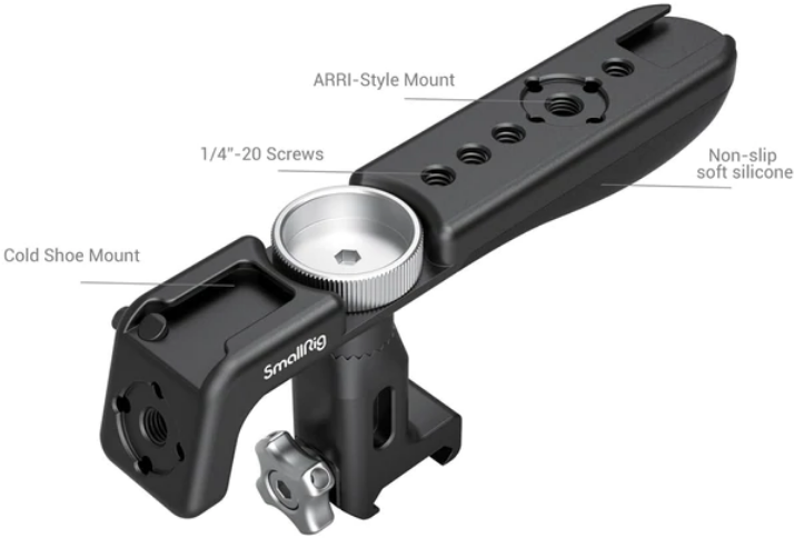 SMALLRIG Leichter NATO- Top Handle (mit NATO-Schnellverschlussrail)