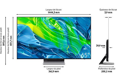 SAMSUNG 65" OLED 4K Smart TV QE65S95BATXXN