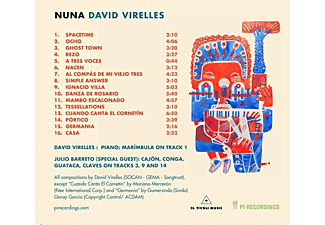 David Virelles - Nuna  - (CD)