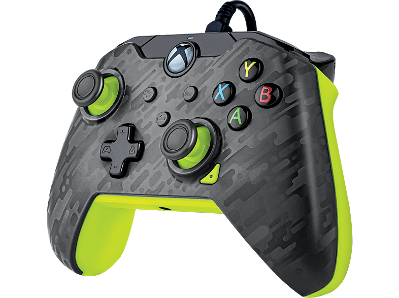 Thumbnail - PDP LLC Kabelgebundener Controller Electric Carbon für PC, Xbox Series X, S, One