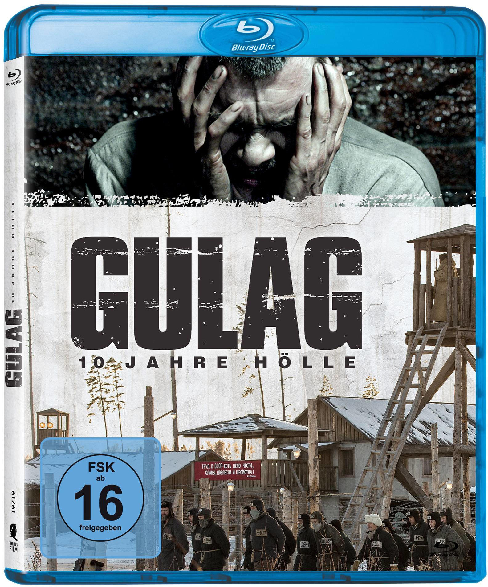 Gulag 10 Jahre Hölle Blu-ray-Filmkoffer mit zwei Bildern.