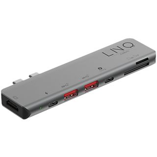 LINQ Hub USB-C 7 in 2 Multipoorten (LQ48012)