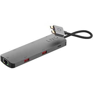 LINQ Hub USB-C 7 in 1 Multipoorten (LQ48011)