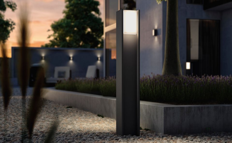 PHILIPS HUE Buitenlamp Turaco Antraciet (1647493P0)