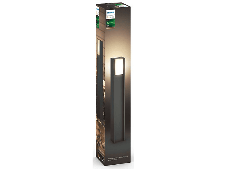 Solar buitenlamp - muurlamp 3,3W 600lm 2700K IP44 - sensor - Zwart