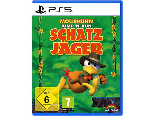 Moorhuhn Jump 'n' Run: Schatzjäger - PlayStation 5 - Deutsch