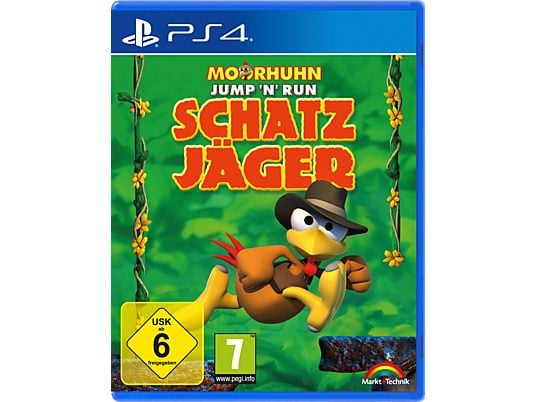 Moorhuhn Jump 'n' Run: Schatzjäger - PlayStation 4 - Allemand