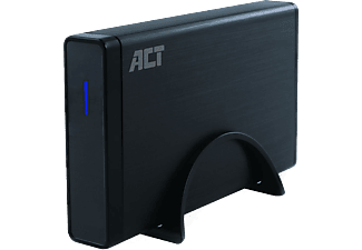 ACT Külső HDD ház 3,5"-os  merevlemezhez, SATA és IDE csatlakozás, USB 2.0, tápegység, állvány (AC1410)