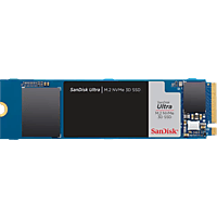 SANDISK 2TB SSD Festplatte Ultra 3D, NVMe M.2, Intern, R3500/W3300 MB/s