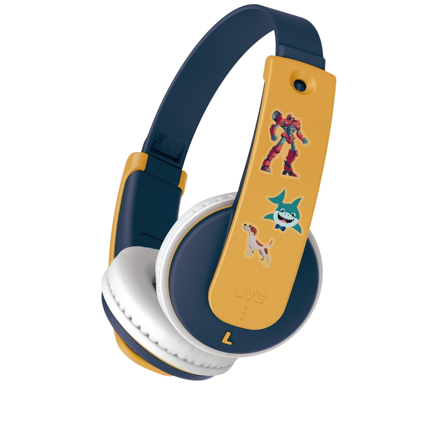 Auriculares infantiles JVC HA-KD10W-Y-E, De diadema, Bluetooth - Main Image