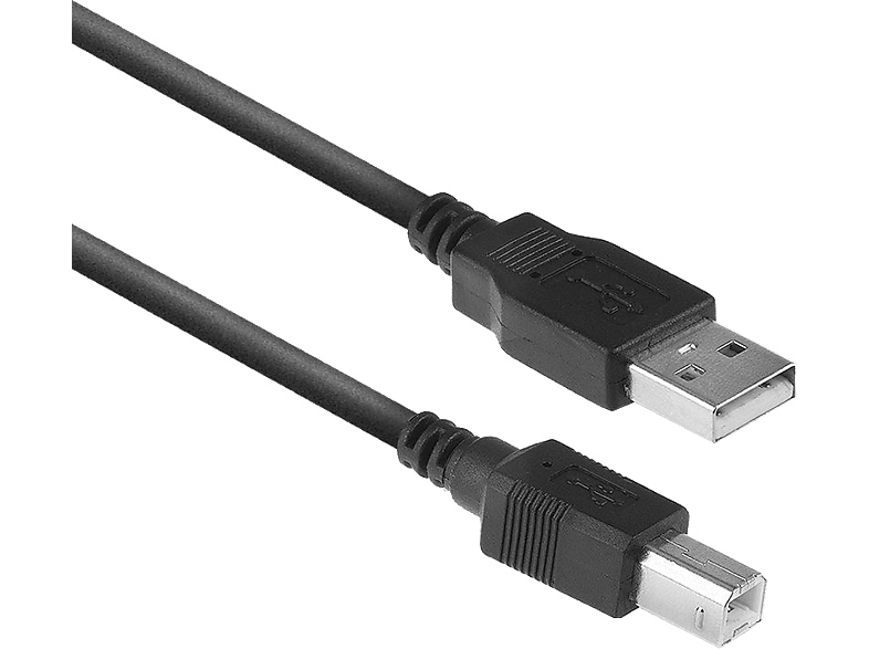 ACT USB 2.0 adatkábel, USB-A - USB-B, 480Mbps, 3 méter (AC3033)