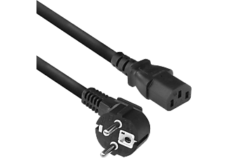 ACT hálózati kábel, C13 csatlakozó, max 230V 6A, 2 méter, fekete (AC3305)