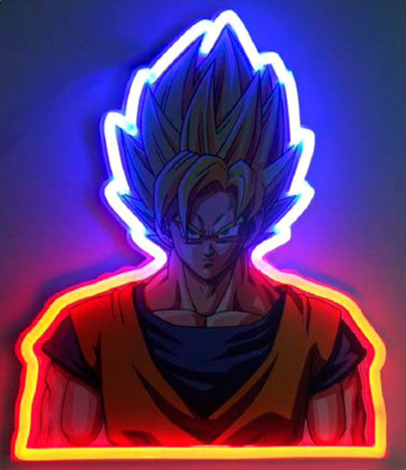Sangoku neon-ledwandlamp