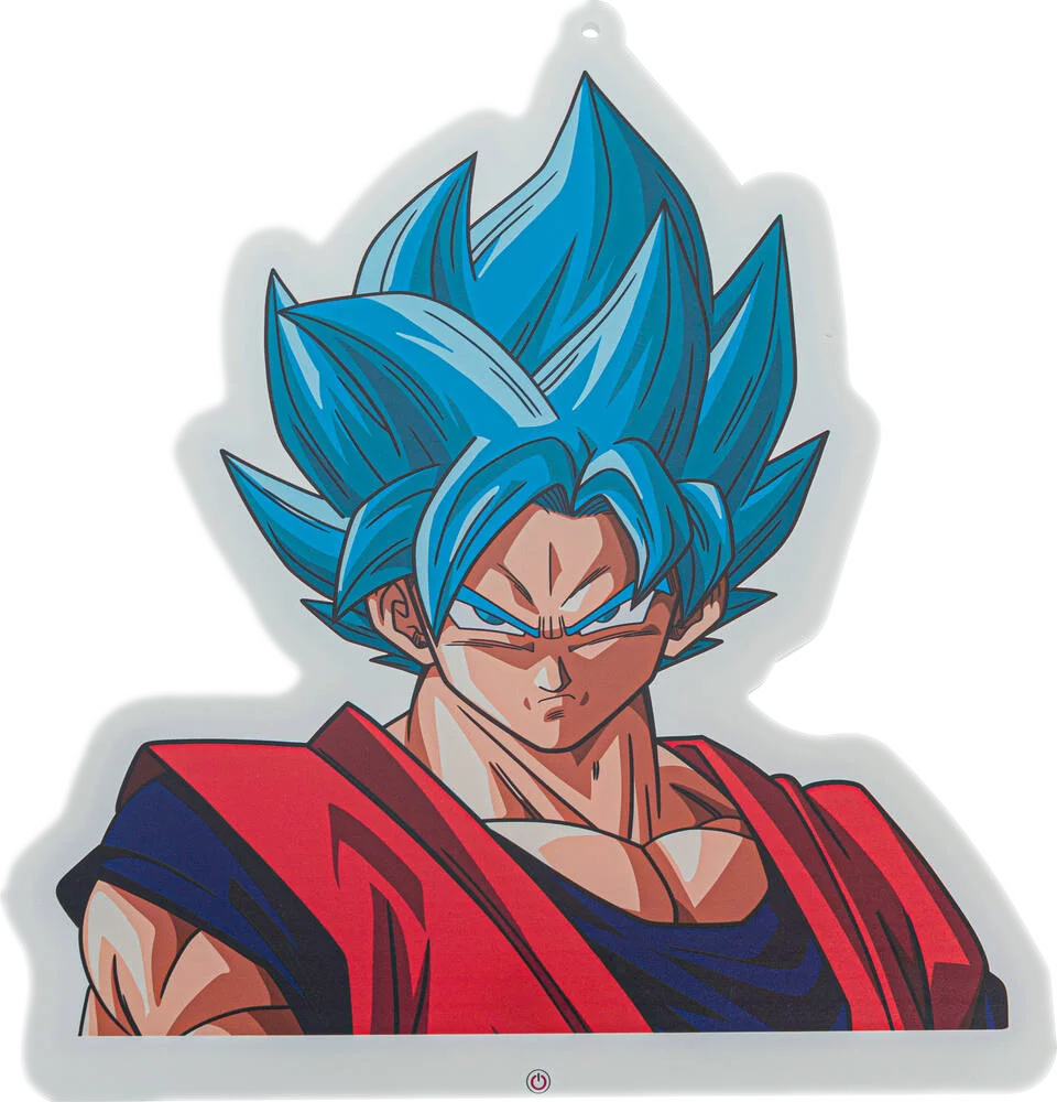 Goku neon-ledwandlamp