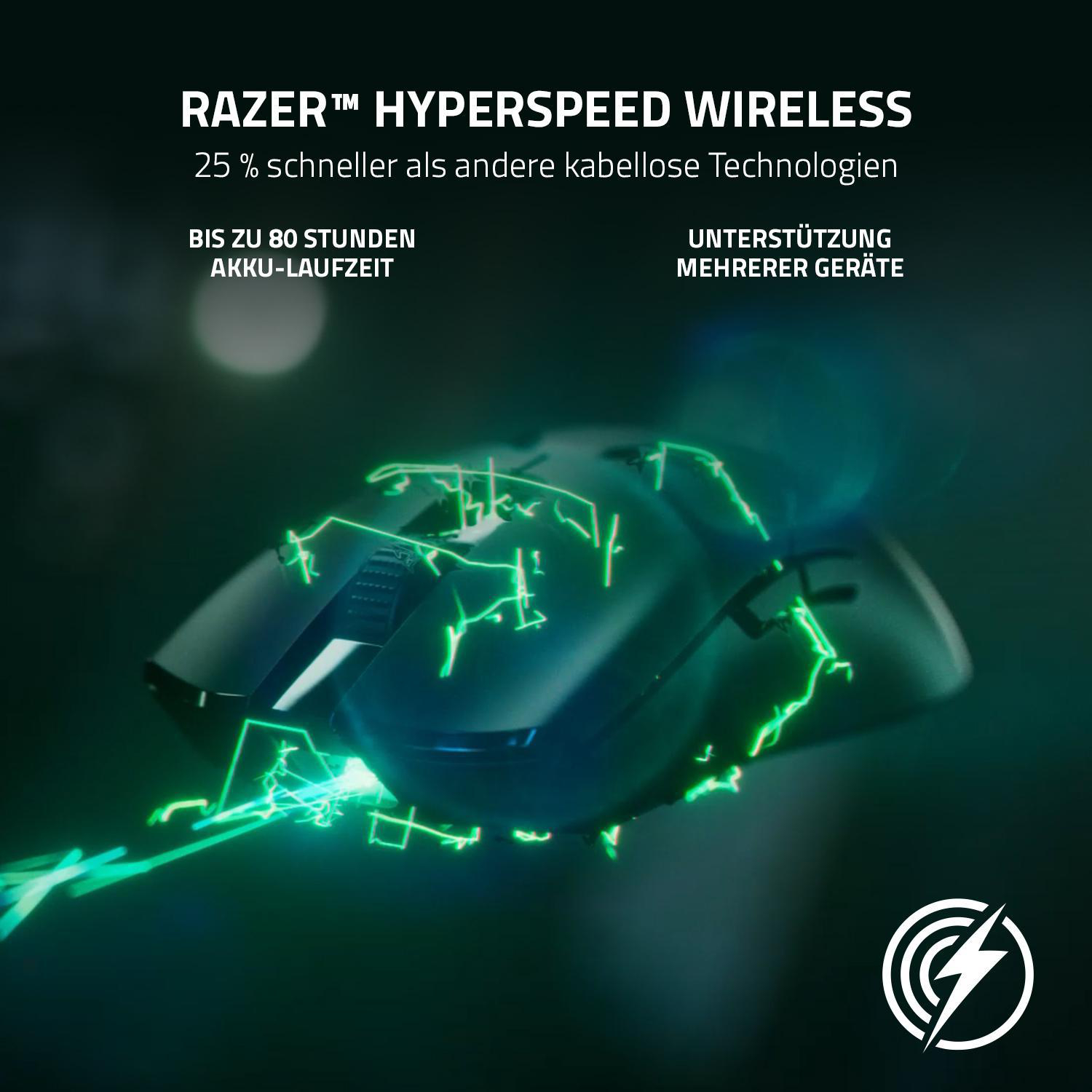 RAZER Viper V2 Pro E-Sport-Maus, Weiß