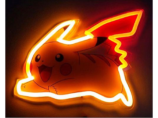 Lampe murale néon LED Pikachu