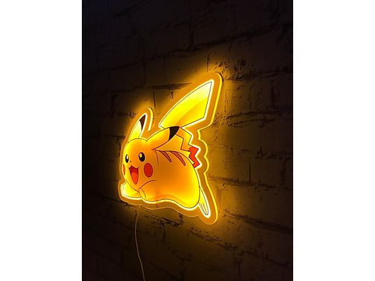 Lampe murale néon LED Pikachu