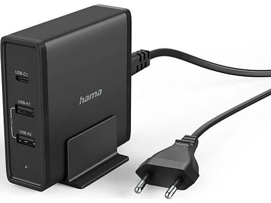 HAMA 00200017 - Base de chargement USB-C (Noir)