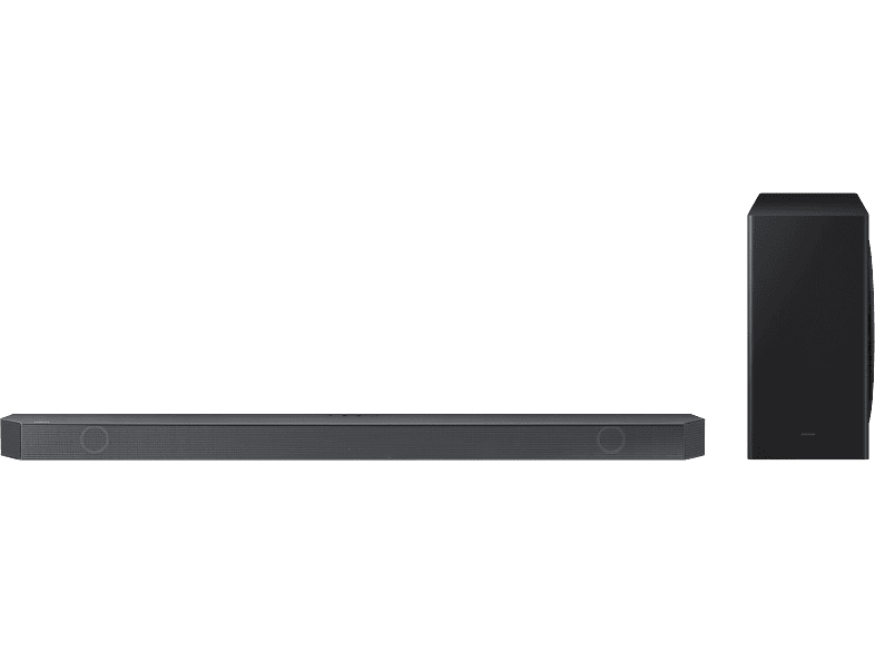 Barra de sonido - SAMSUNG HW-Q600B/ZF, Bluetooth, Subwoofer Inalámbrico,  320 W, Negro