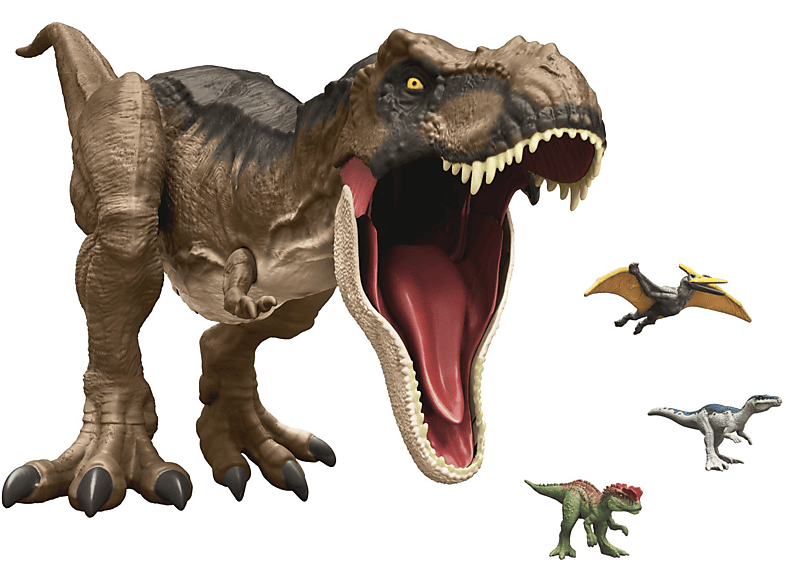 JURASSIC WORLD Riesendino T-Rex Actionfigur Mehrfarbig