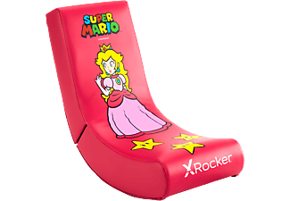 XROCKER Video Rocker Junior Gamingstol med Nintendomönster - Peach